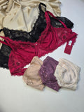 (38-48)D Under wire Non padded Daily wear Soft Net Bra (303)*