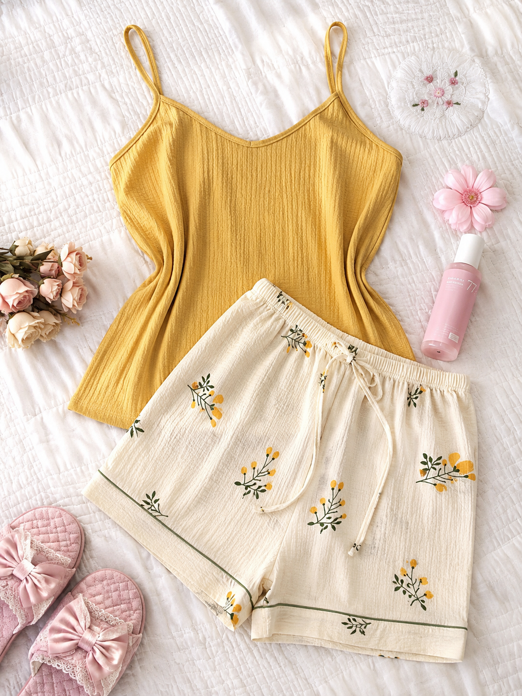 Cute Girls Lounge Wear With Shorts 78272(C2-R5)