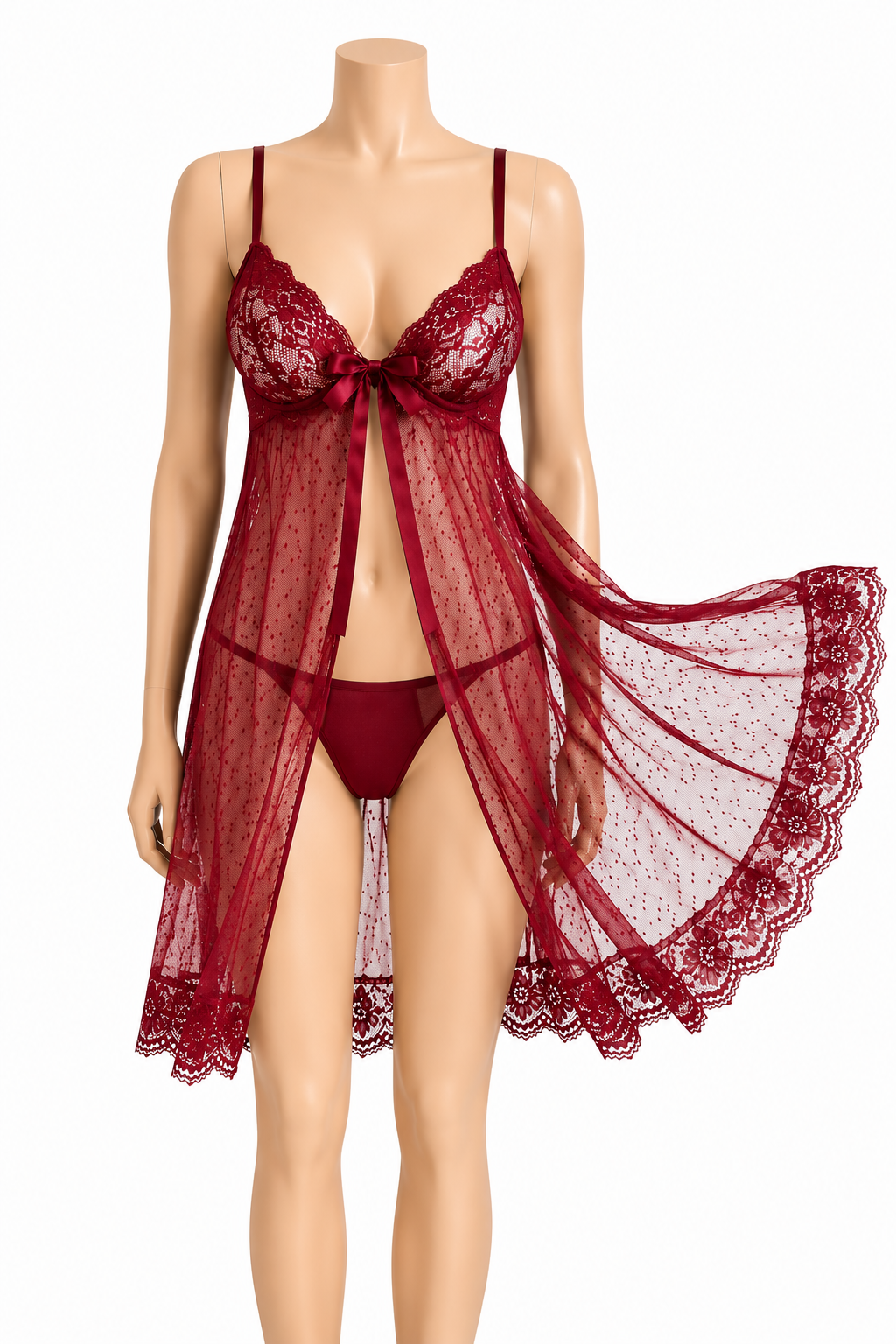 Lace Temptation Babydoll Nighty 35429(C9-R3)